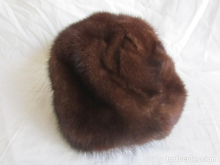 Antig&uuml;edades: Gorro de piel de vis&oacute;n - Foto 7