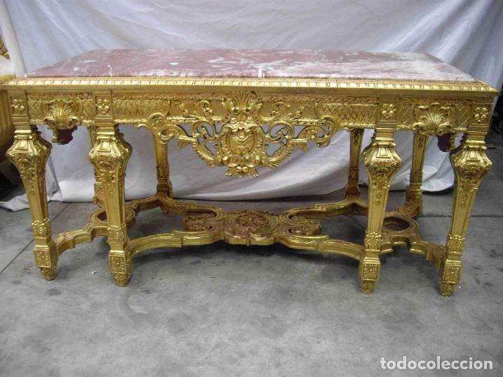 Antig&uuml;edades: MESADO TALLA PAN DE ORO - Foto 1