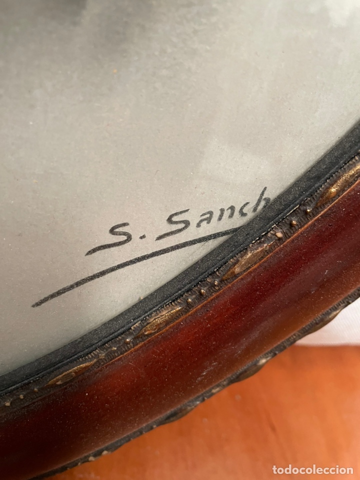 Antig&uuml;edades: ANTIGUO CUADRO DEL SIGLO XIX - Foto 4