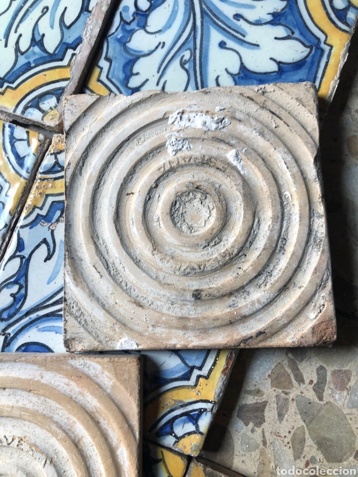 Antig&uuml;edades: lote de 75 azulejos Ruiz de Luna - Foto 4
