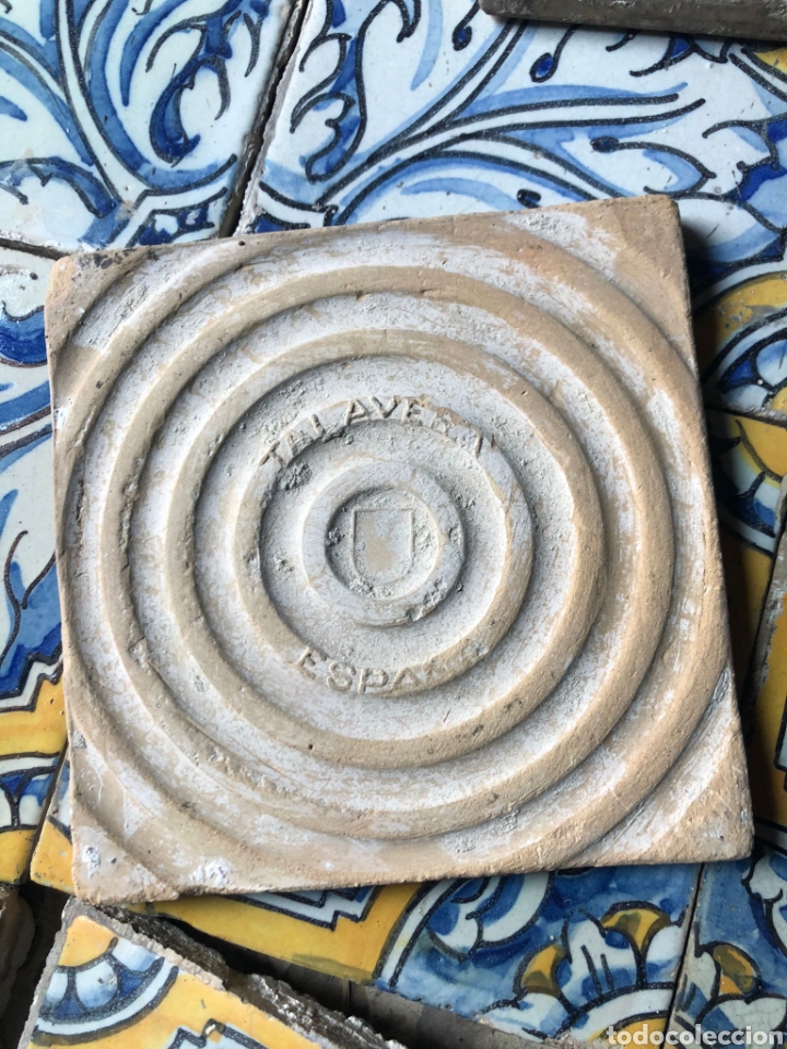 Antig&uuml;edades: lote de 75 azulejos Ruiz de Luna - Foto 3