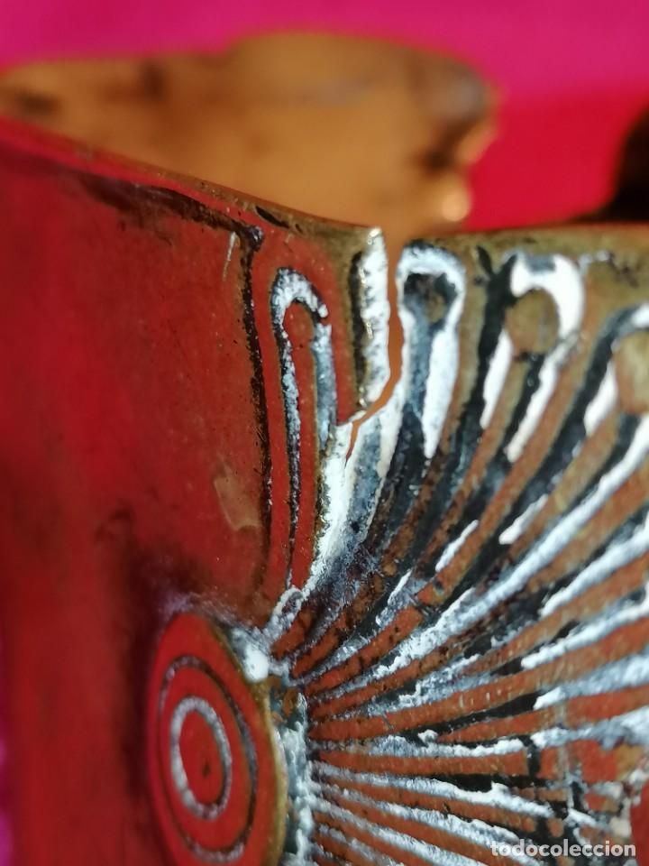 Antig&uuml;edades: PAREJA DE ESTRIBOS COLONIALES - Foto 8