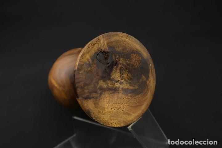 Antig&uuml;edades: Antiguo Vaso Copa de Madera - Foto 11