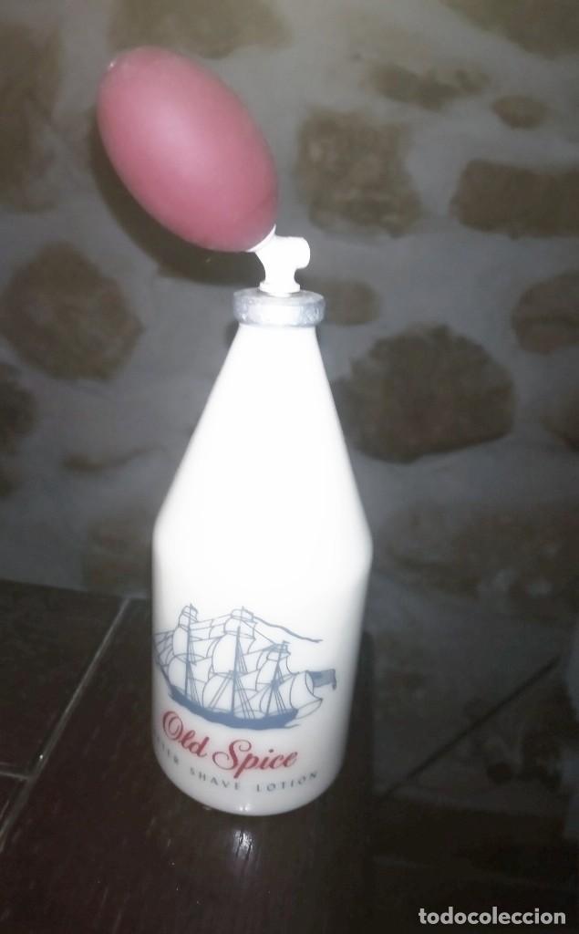 Antig&uuml;edades: Old spice botella perfume vintage - Foto 2