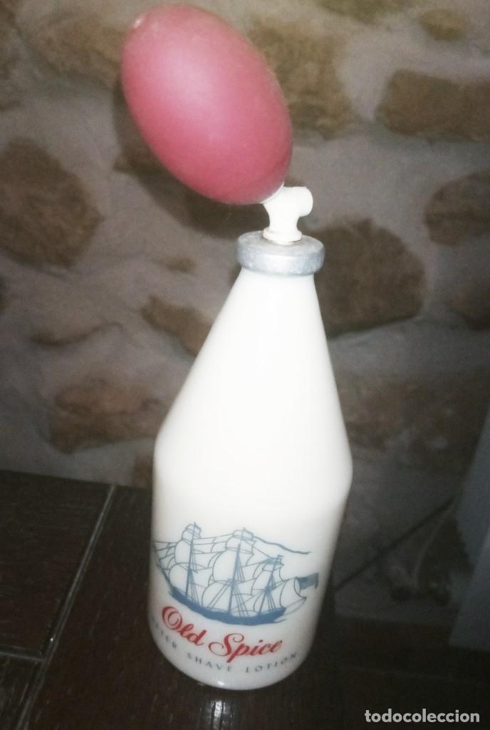Antig&uuml;edades: Old spice botella perfume vintage - Foto 3