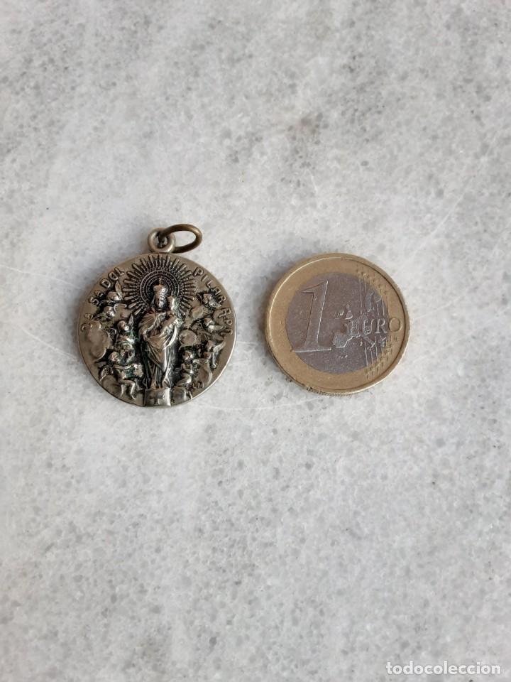 Antig&uuml;edades: Medalla virgen del Pilar - Foto 1