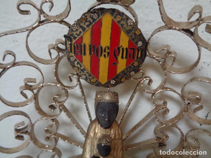 Antig&uuml;edades: virgen de Montserrat para recibidor - Foto 2