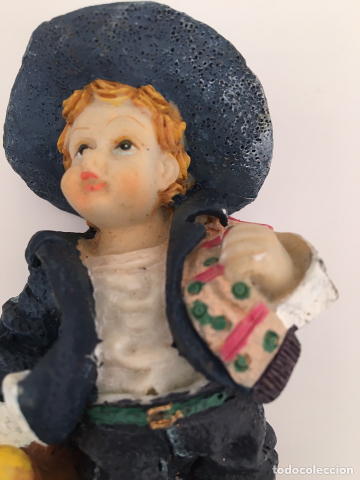 Antig&uuml;edades: Figura porcelana biscuit - Foto 2