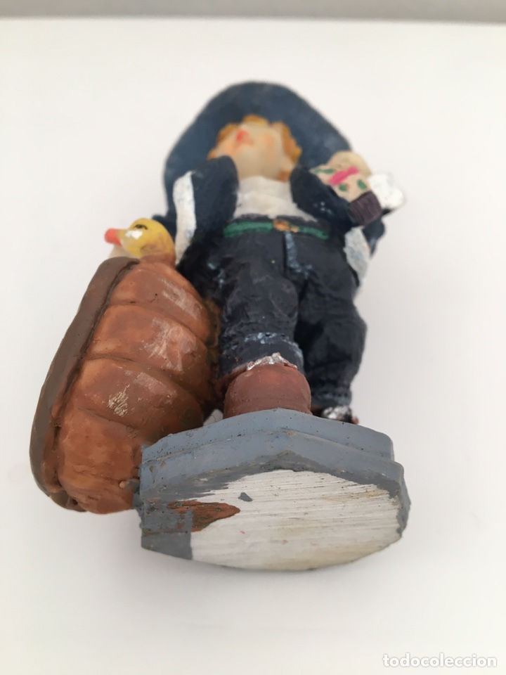 Antig&uuml;edades: Figura porcelana biscuit - Foto 3