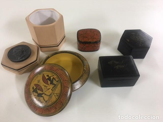 Antig&uuml;edades: LOTE DE 5 CAJAS - Foto 2
