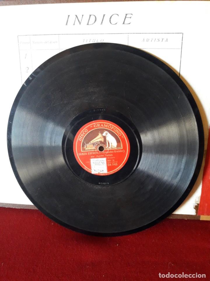 Antig&uuml;edades: Albin de discos de 12 unidades co 4 discos - Foto 5