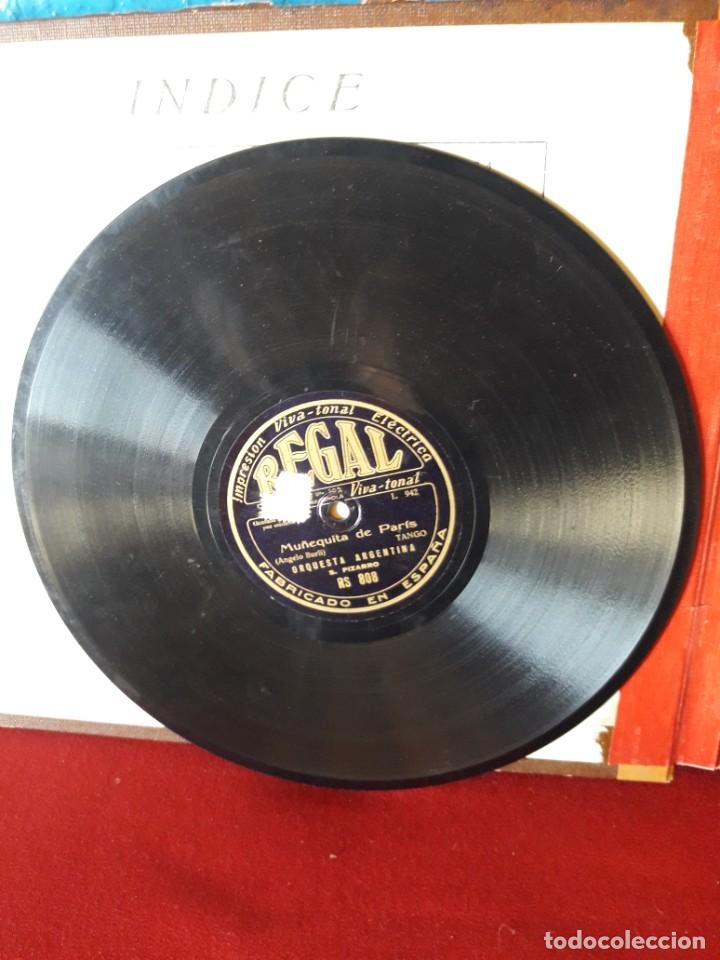 Antig&uuml;edades: Albin de discos de 12 unidades co 4 discos - Foto 9
