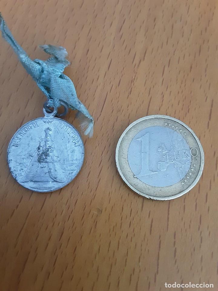 Antig&uuml;edades: Medalla virgen Montserrat - Foto 1