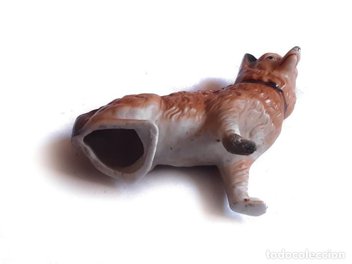 Antig&uuml;edades: Palillero con forma de perro. Biscuit. - Foto 4