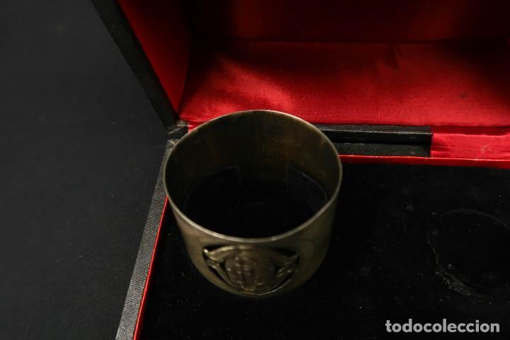 Antig&uuml;edades: Antiguo Servilletero con su Estuche - Foto 8