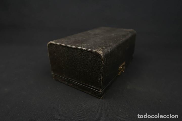 Antig&uuml;edades: Antiguo Servilletero con su Estuche - Foto 11