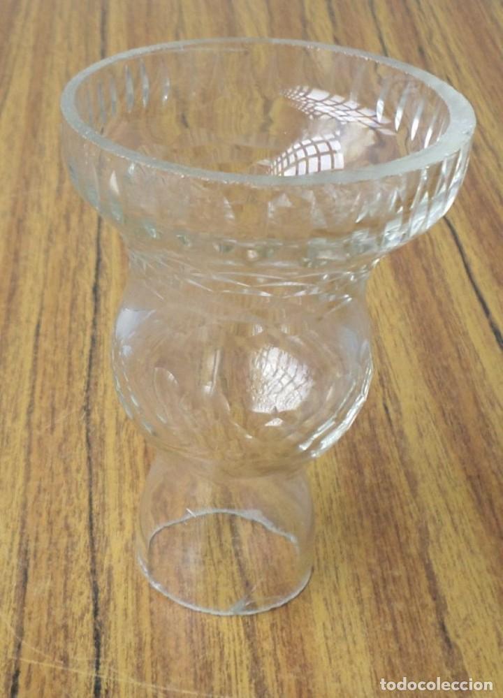 Antig&uuml;edades: Pieza de cristal de l&aacute;mpara - Foto 2
