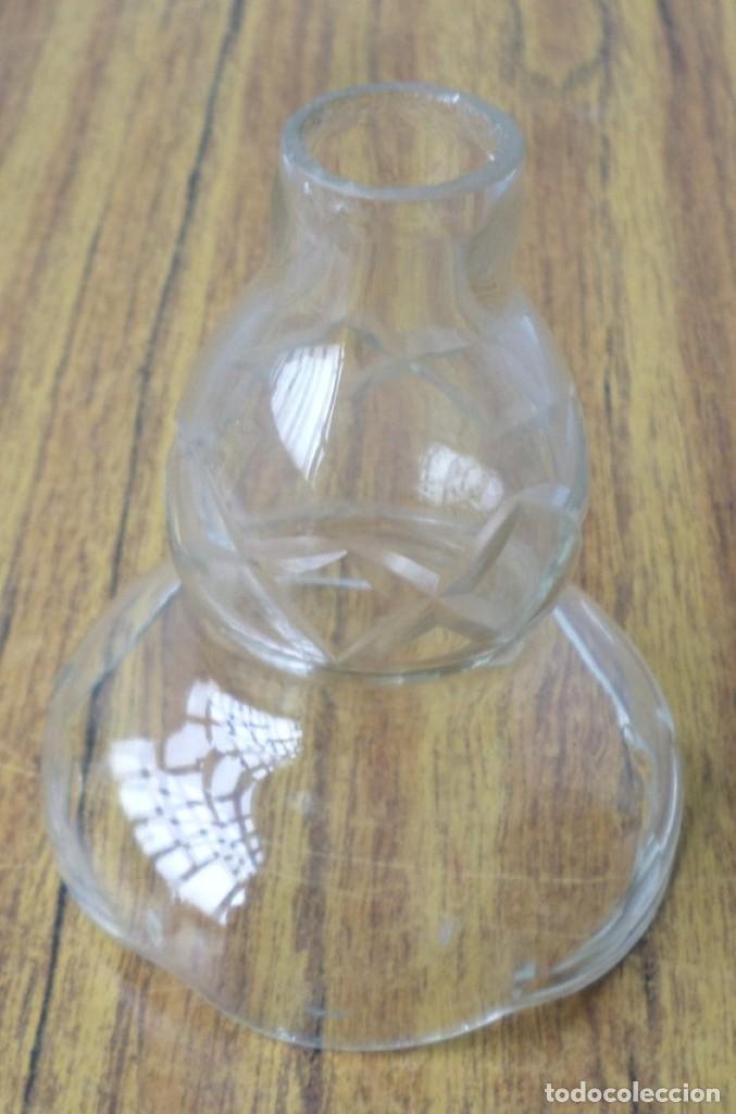 Antig&uuml;edades: Pieza de cristal de l&aacute;mpara - Foto 5