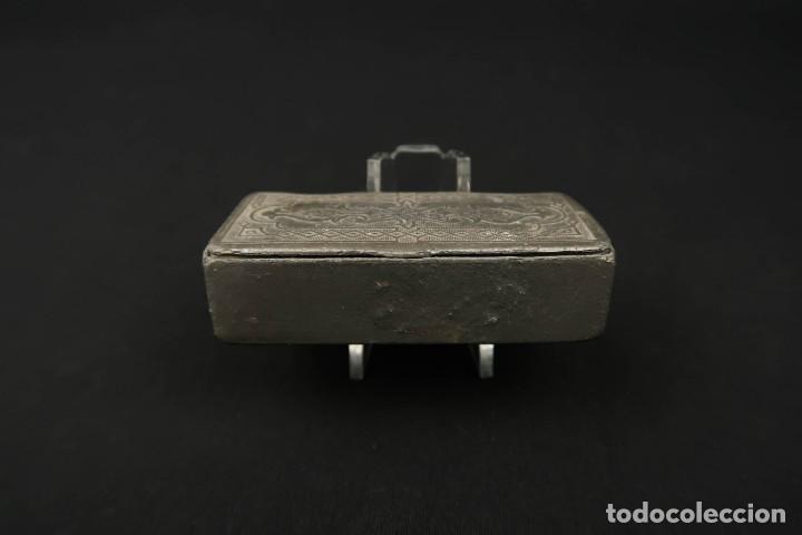 Antig&uuml;edades: Antigua Cajita de Esta&ntilde;o - Foto 3