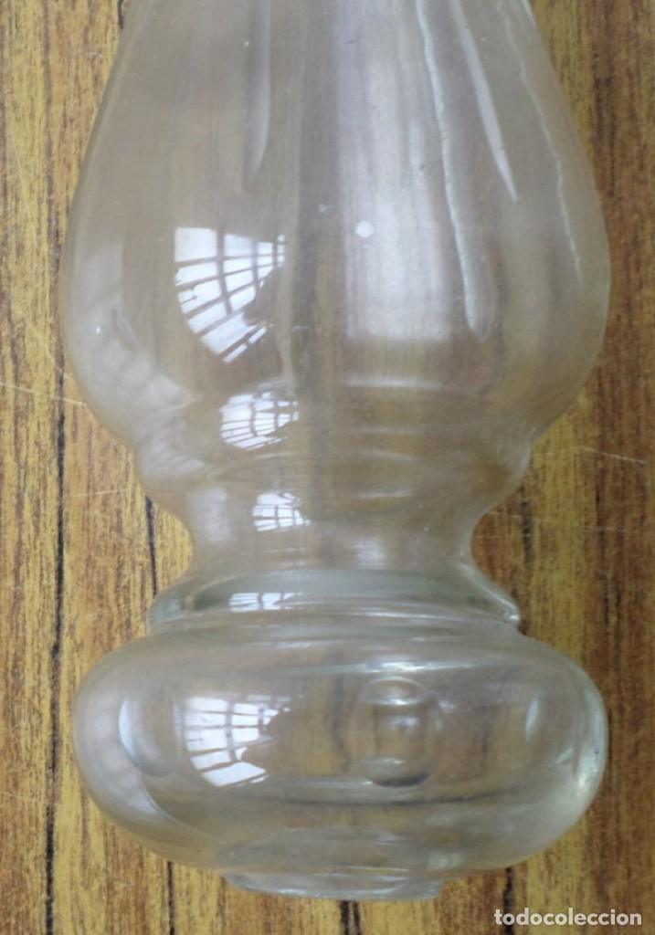 Antig&uuml;edades: Pieza de cristal de l&aacute;mpara - Foto 2