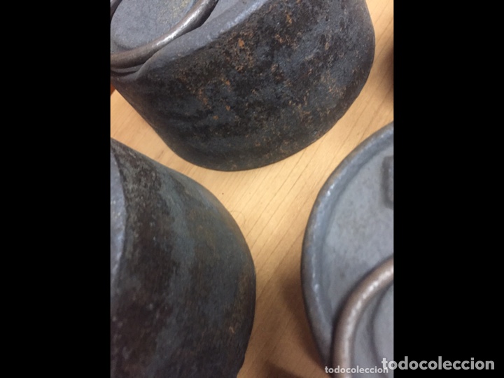 Antig&uuml;edades: 5 pesas para b&aacute;scula - Foto 3