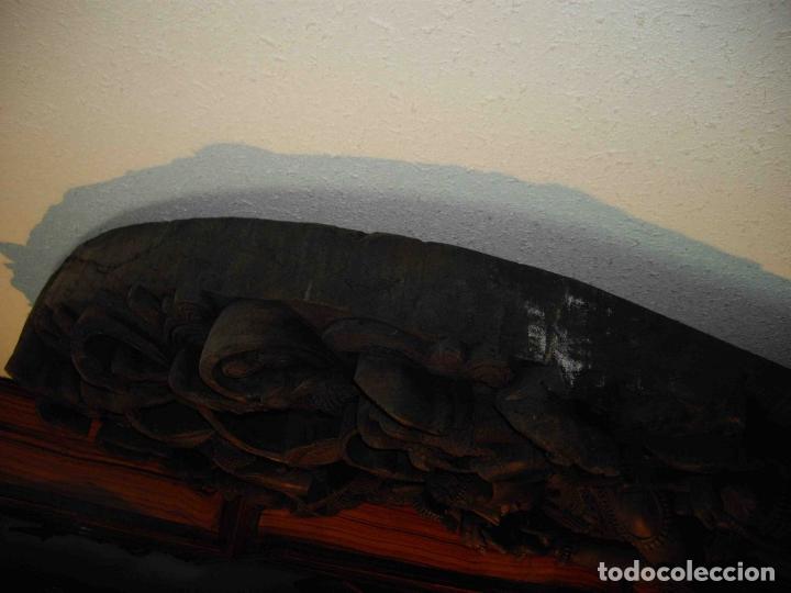 Antig&uuml;edades: FIGURA TALLA MADERA DIOSA - Foto 5