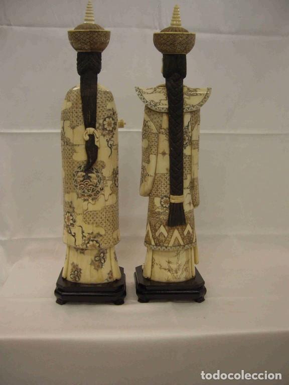 Antig&uuml;edades: EMPERADORES DE PIE 61 CM. - Foto 3