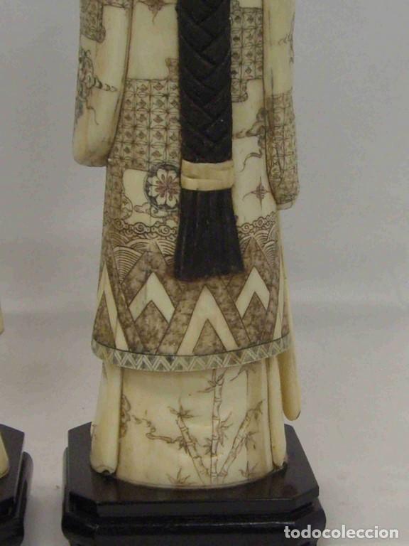 Antig&uuml;edades: EMPERADORES DE PIE 61 CM. - Foto 5