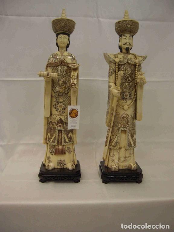 Antig&uuml;edades: EMPERADORES DE PIE 61 CM. - Foto 1
