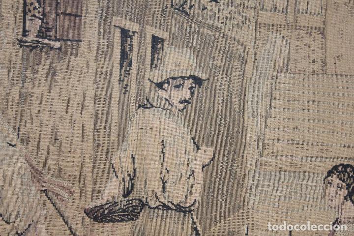Antig&uuml;edades: TAPIZ MUJER CON CUBOS - Foto 8