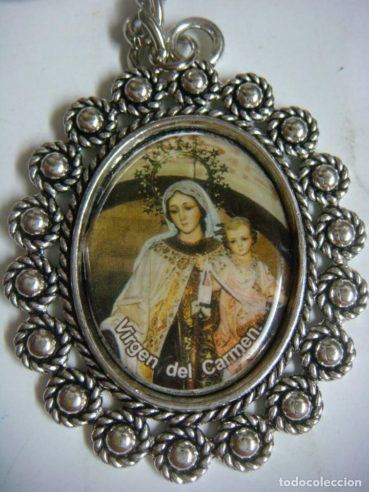 Antig&uuml;edades: LLAVERO DE LA VIRGEN DEL CARMEN-(&) - Foto 1