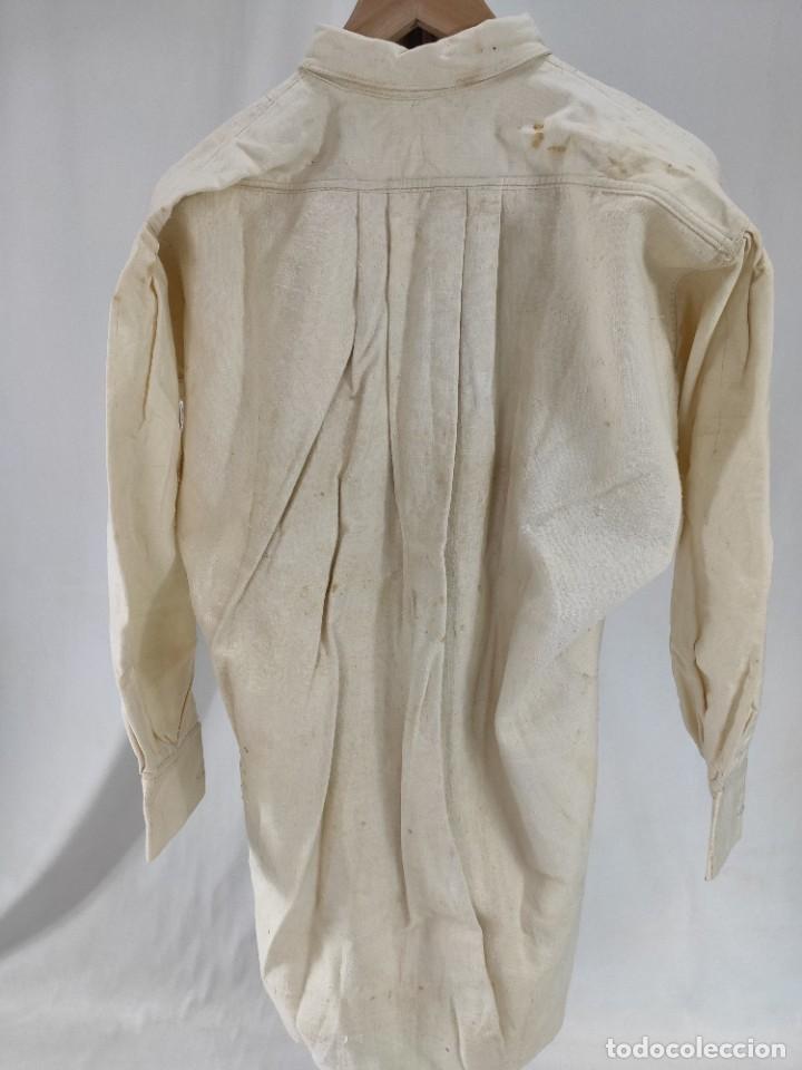 Antig&uuml;edades: ANTIGUA CAMISA DE C&Aacute;&Ntilde;AMO - Foto 8