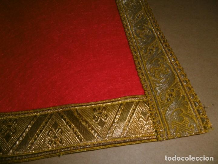 Antig&uuml;edades: TELA RECTANGULAR CON PASAMANER&Iacute;A. - Foto 8
