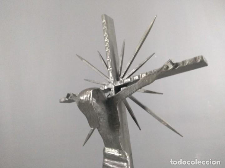 Antig&uuml;edades: Crucifijo hierro forjado - Foto 8