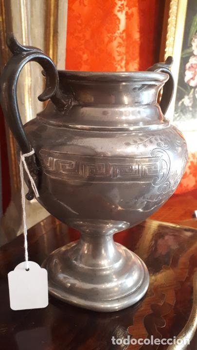 Antig&uuml;edades: Jarr&oacute;n de esta&ntilde;o - Foto 2