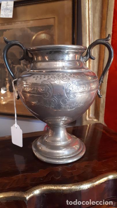 Antig&uuml;edades: Jarr&oacute;n de esta&ntilde;o - Foto 1