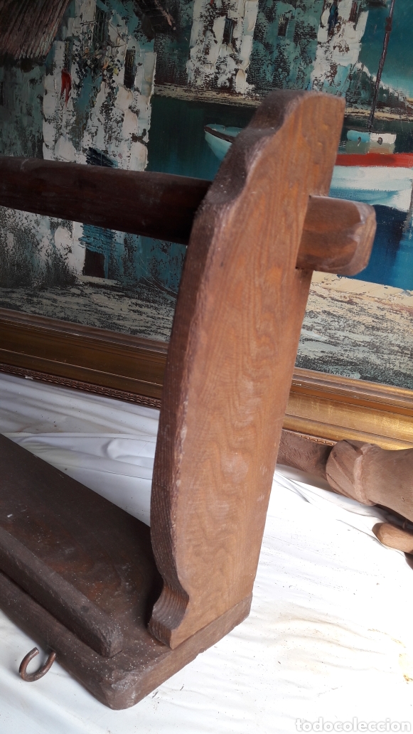 Antig&uuml;edades: CONJUNTO DE MAZOS R&Uacute;STICOS Y MUEBLE - Foto 12