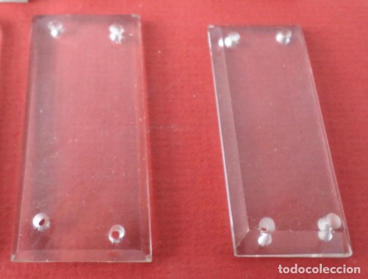 Antig&uuml;edades: 33 piezas de cristal para l&aacute;mparas - Foto 2