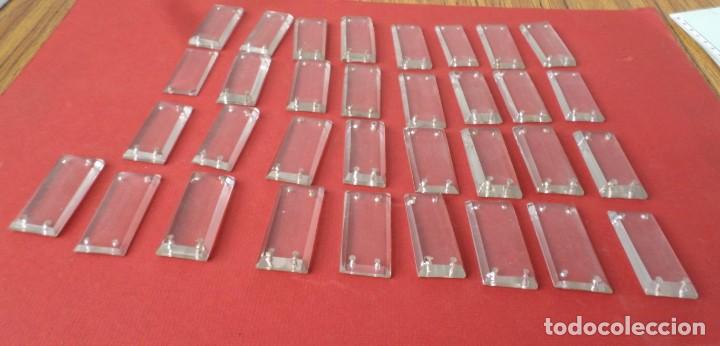 Antig&uuml;edades: 33 piezas de cristal para l&aacute;mparas - Foto 3