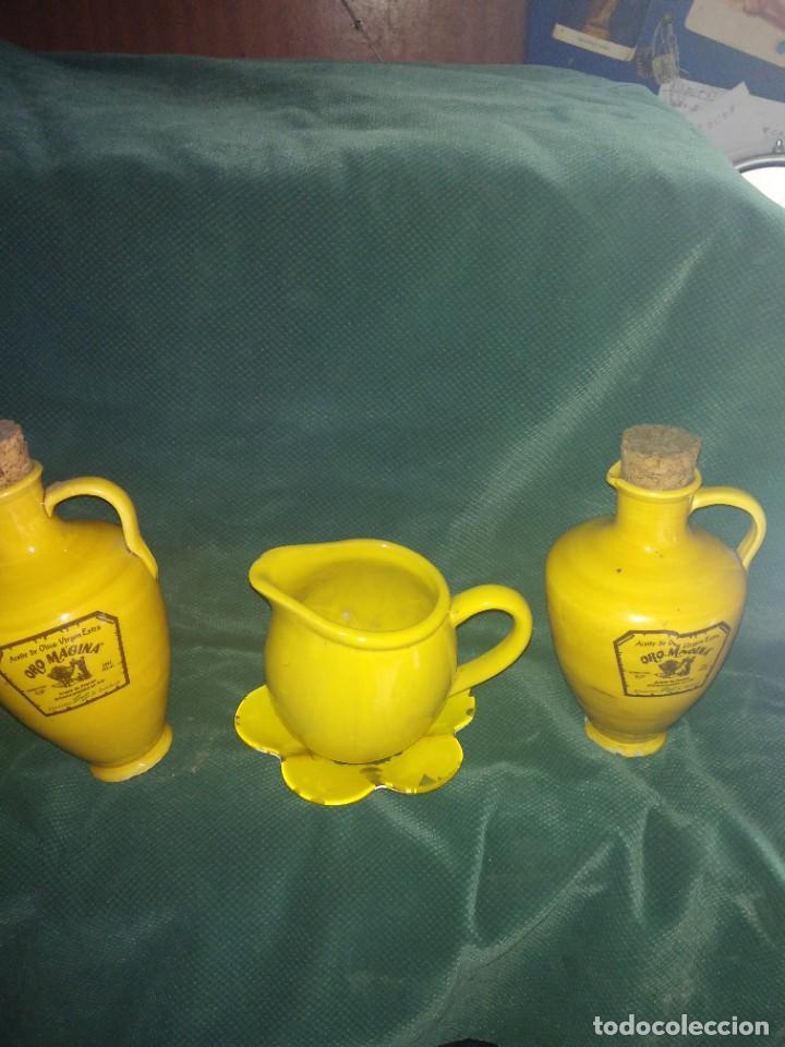 Antig&uuml;edades: aceitera de porcelana - Foto 3