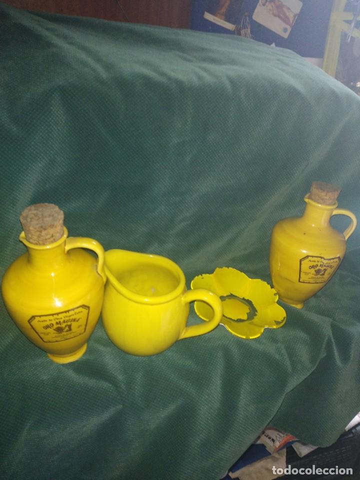 Antig&uuml;edades: aceitera de porcelana - Foto 4