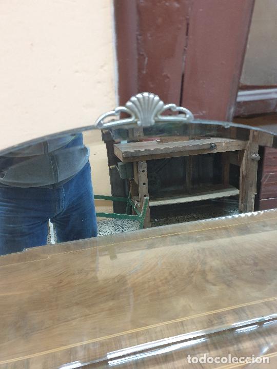 Antig&uuml;edades: ESPEJO BRITANICO, CENTENARIO. - Foto 4