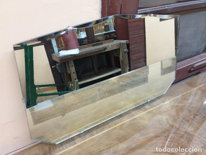 Antig&uuml;edades: ESPEJO INGLES BISELADO, S. XIX - Foto 3