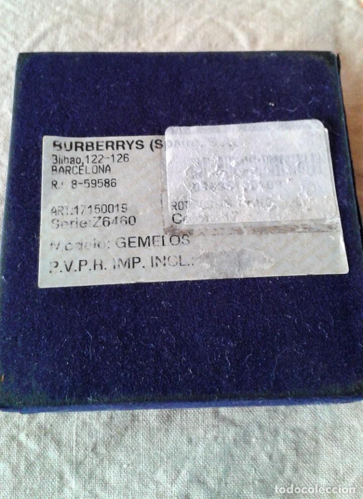 Antig&uuml;edades: CAJA BURBERRYS PARA GEMELOS - Foto 5