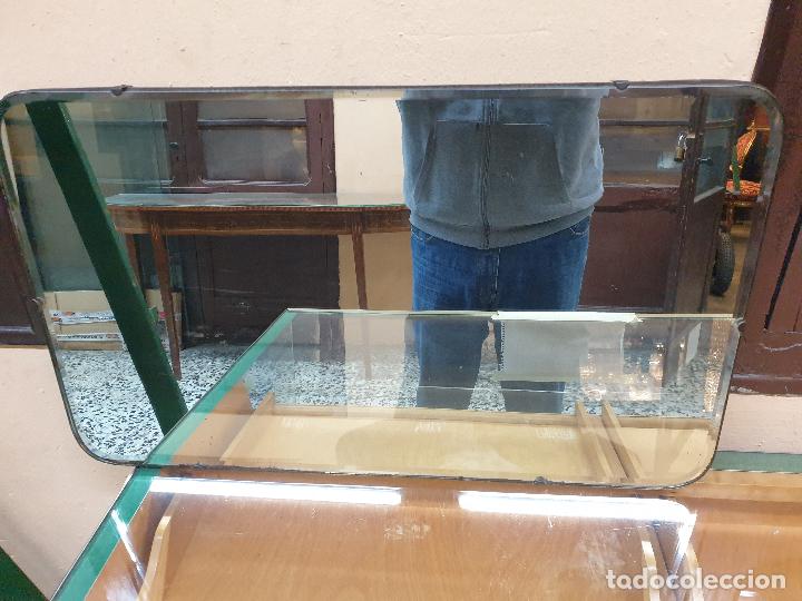 Antig&uuml;edades: ESPEJO INGLES, CENTENARIO. - Foto 2