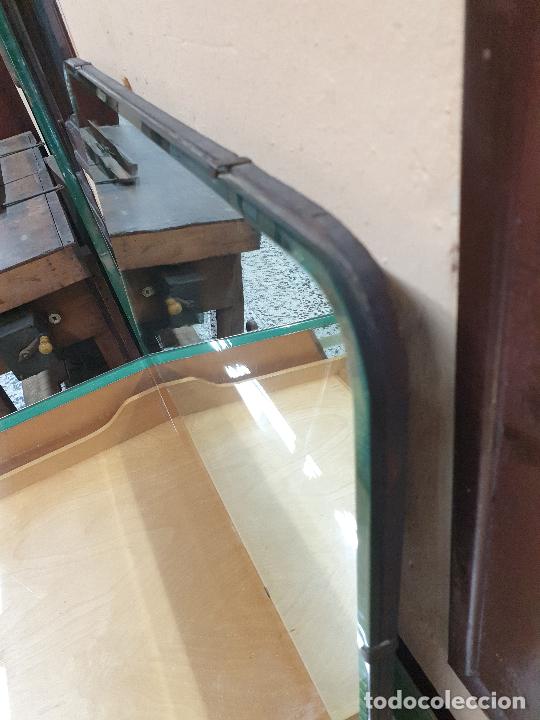 Antig&uuml;edades: ESPEJO INGLES, CENTENARIO. - Foto 4