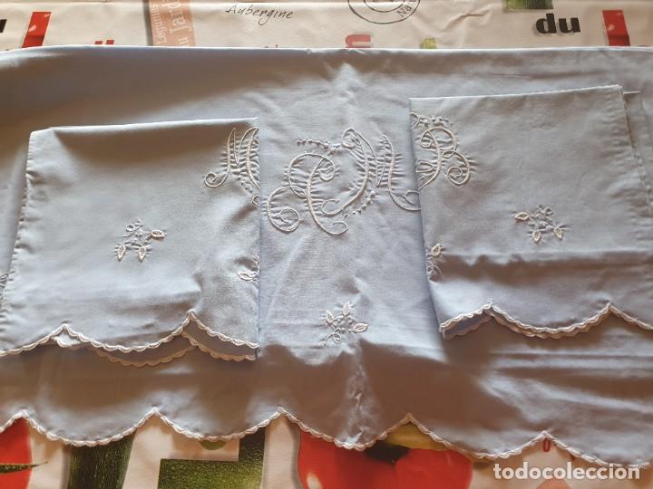 Antig&uuml;edades: Antiguo juego de cama - Foto 4