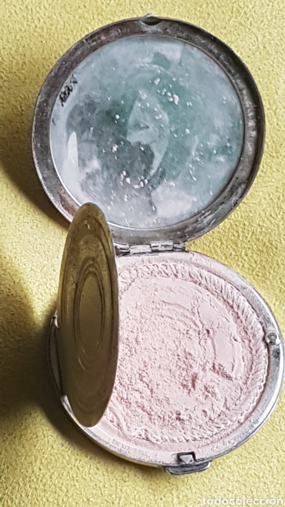 Antig&uuml;edades: Polvera de plata mejicana . - Foto 6