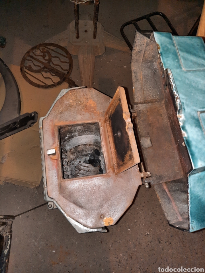 Antig&uuml;edades: Estufa esmaltada - Foto 3