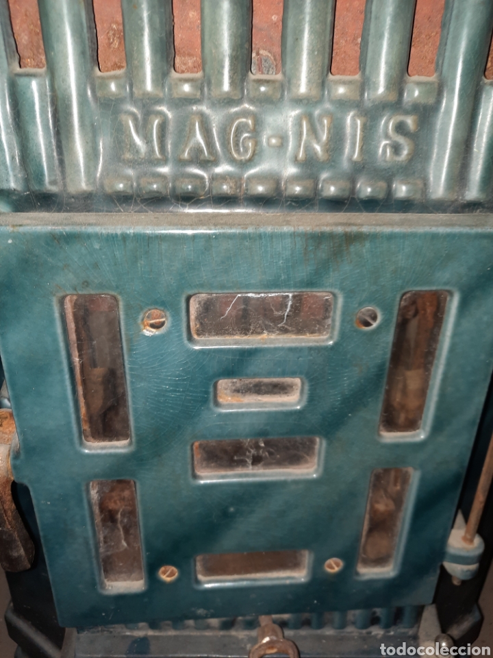 Antig&uuml;edades: Estufa esmaltada - Foto 5